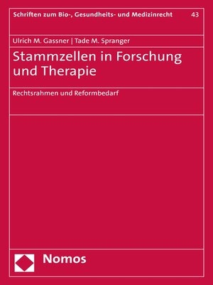 cover image of Stammzellen in Forschung und Therapie